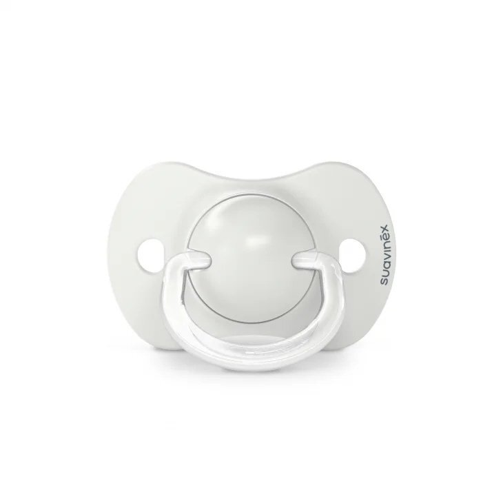 Suavinex Suzeta fiziologica SX Pro din silicon 2 buc 0-6 luni A Walk in the Park gri