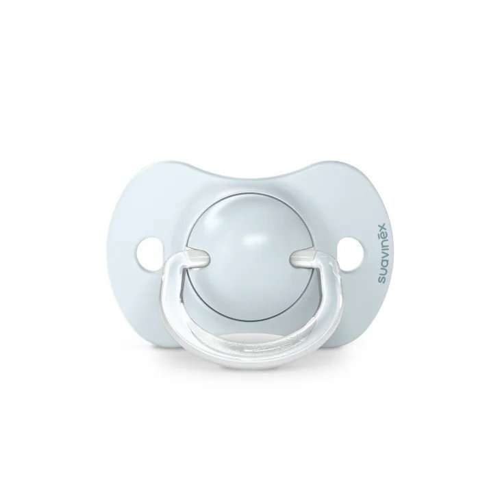 Suavinex Suzeta fiziologica SX Pro din silicon 2 buc 0-6 luni albastru Dreams