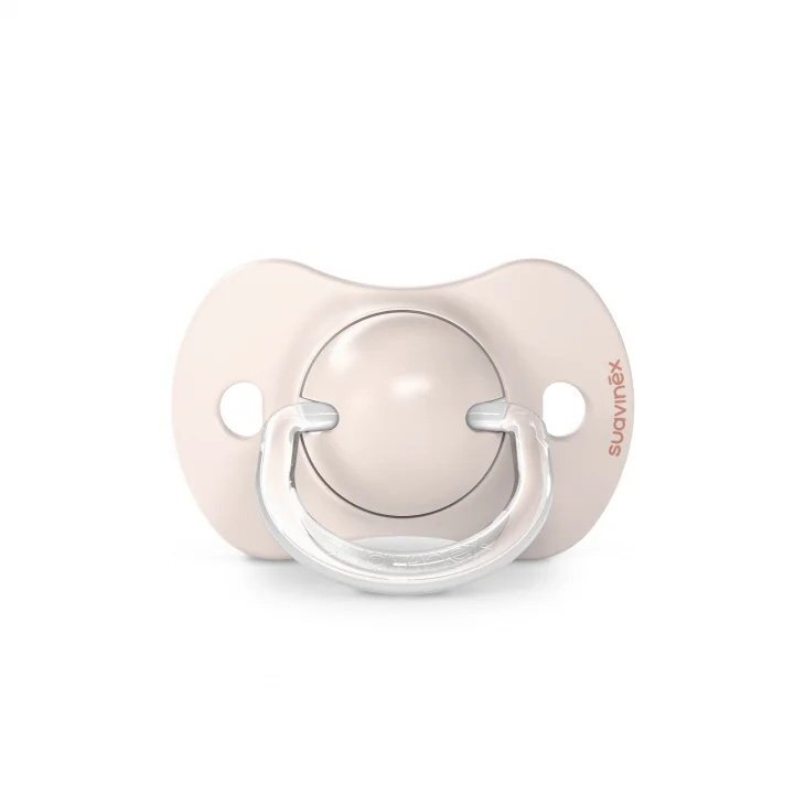 Suavinex Suzeta fiziologica SX Pro din silicon 2 buc 0-6 luni roz Dreams