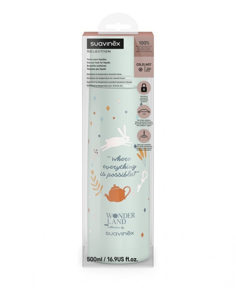 Suavinex Termos pentru lichide Wonder 500 ml verde