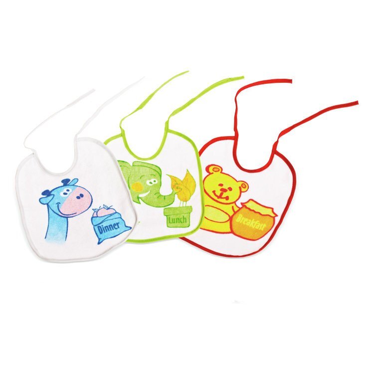 SUNNY BABY Baveta cu snur din bumbacpvc 3 buc