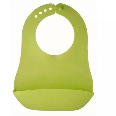 SUNNY BABY Baveta impermeabila moale Apple green +6 luni Rotho Baby Design