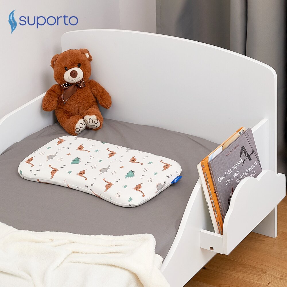 Suporto Fata de perna pentru perna ortopedica Baby 8-24 luni model cu dinozauri
