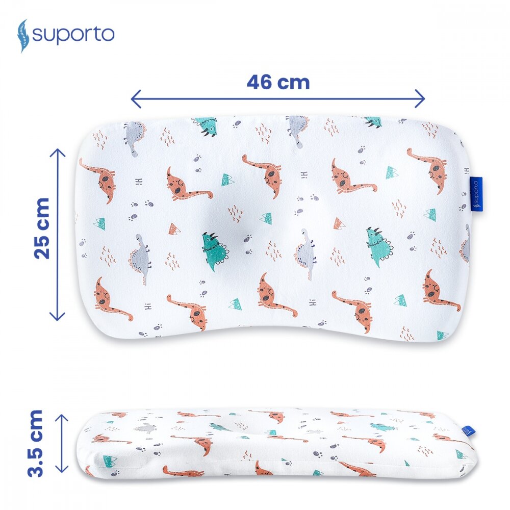 Suporto Fata de perna pentru perna ortopedica Baby 8-24 luni model cu dinozauri