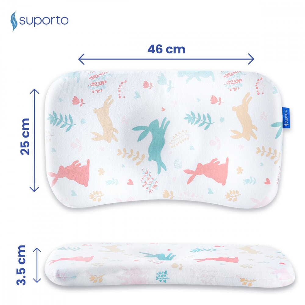 Suporto Fata de perna pentru perna ortopedica Baby 8-24 luni model cu iepurasi