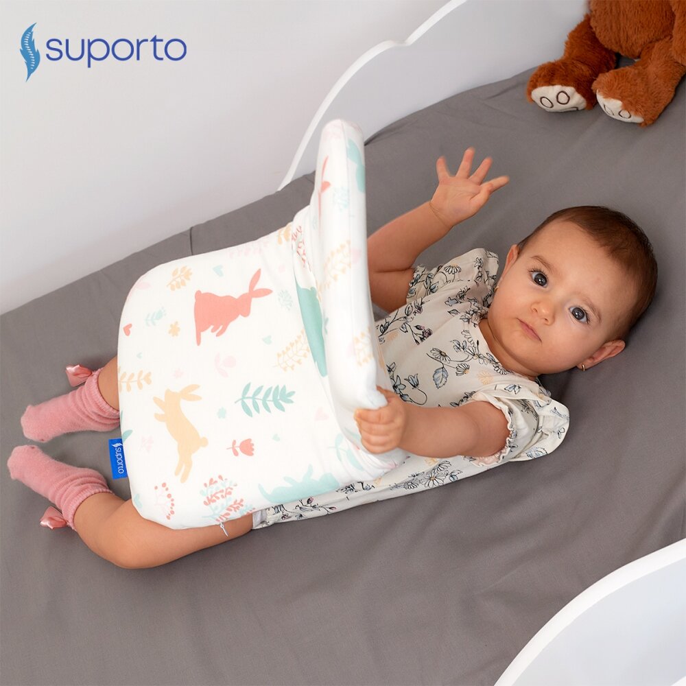Suporto Fata de perna pentru perna ortopedica Baby 8-24 luni model cu iepurasi