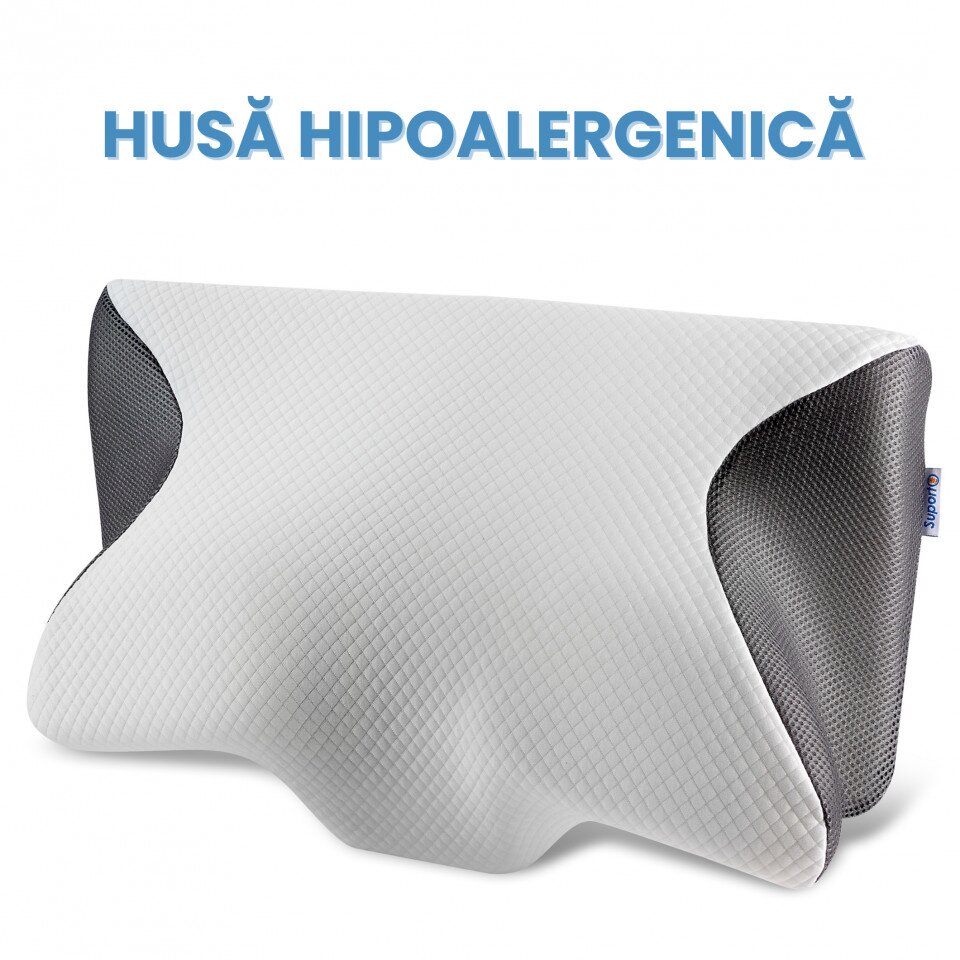 Suporto Husa de schimb pentru perna ortopedica cervicala cu extensii
