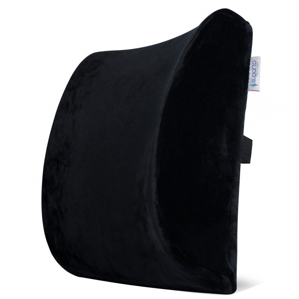 Suporto Husa pentru perna ortopedica lombara Classic negru