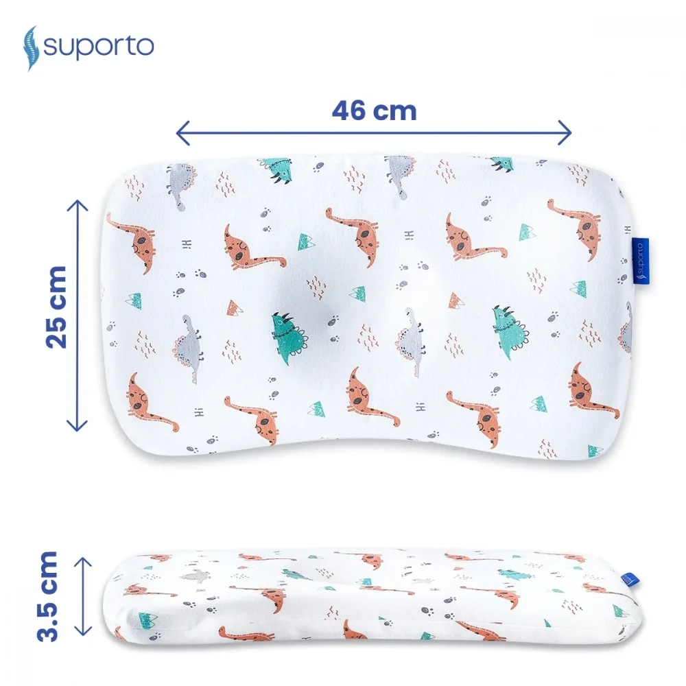 Suporto Perna ortopedica pentru bebelusi 8-24 luni Baby Dinozauri impotriva plagiocefaliei