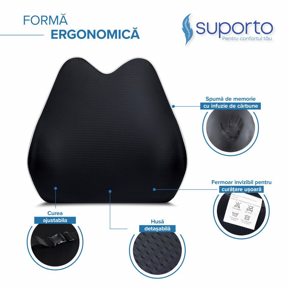 Suporto Perna ortopedica suport lombar mediu