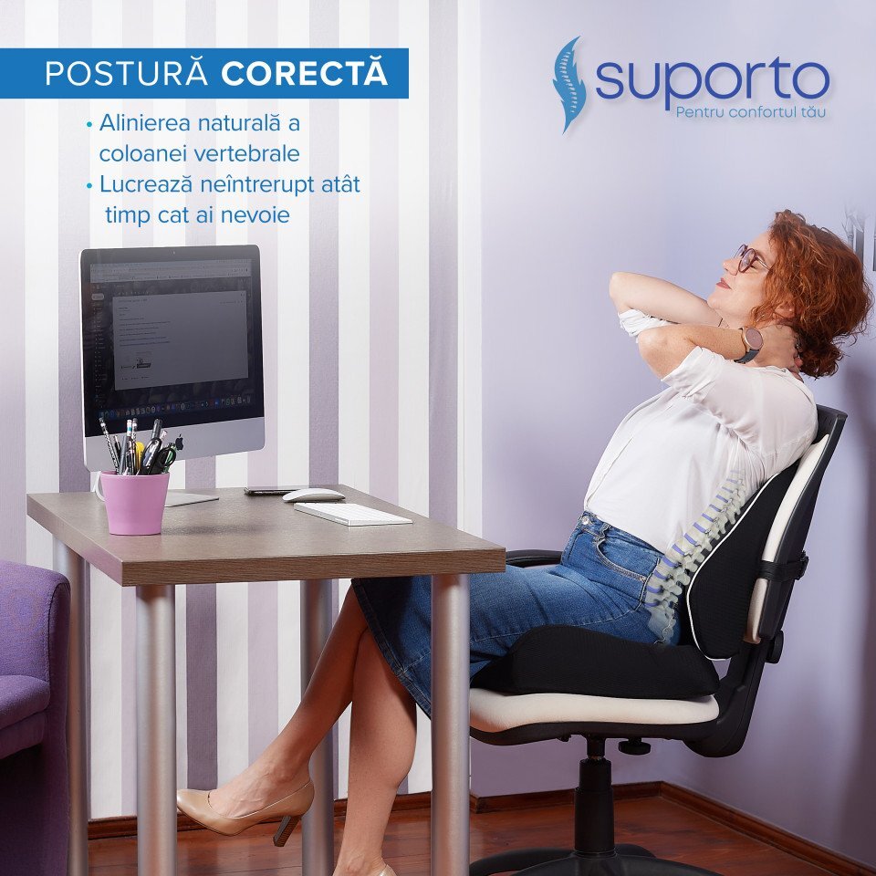 Suporto Perna ortopedica suport lombar mediu