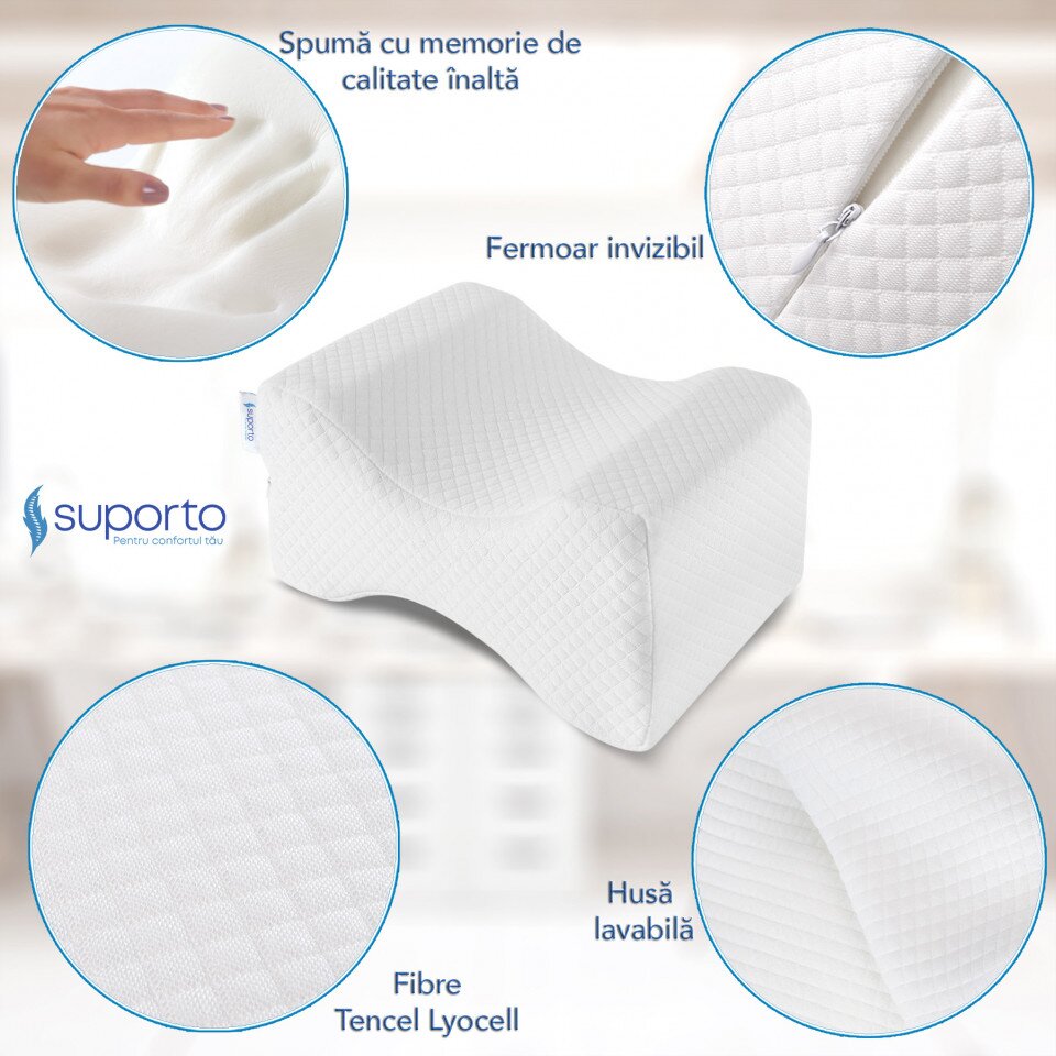 Suporto Set 4 perne ortopedice pentru genunchi Classic