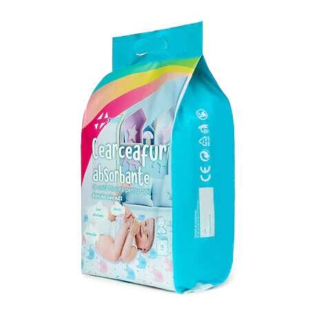Synek Set aleze impermeabile de unica folosinta pentru copii compozitie stratificata dimensiune 60 x 60 cm 10 Buc