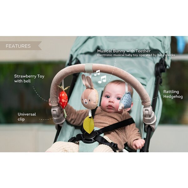TAF TOYS Arcada muzicala pentru carucior Urban Garden
