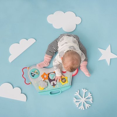 TAF TOYS Centru de activitati muzical Pinguinul magic
