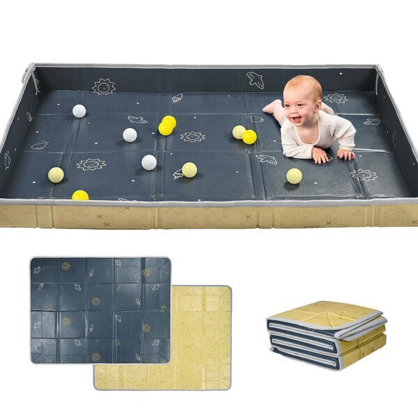 TAF TOYS Covoras de joaca Fold N Play Fantasy Bloom