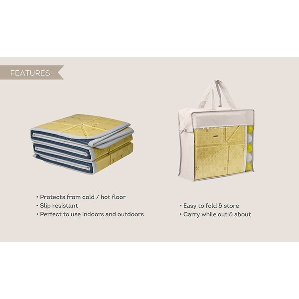 TAF TOYS Covoras de joaca Fold N Play Fantasy Bloom