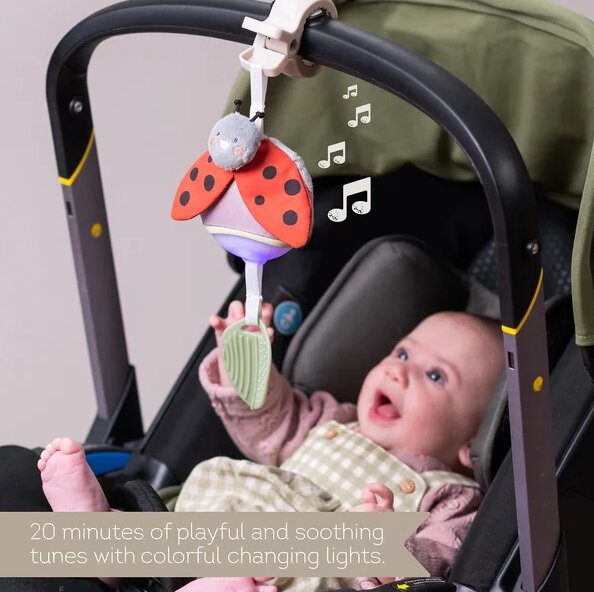 TAF TOYS Jucarie muzicala pentru carucior Ladybug