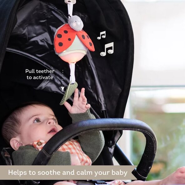 TAF TOYS Jucarie muzicala pentru carucior Ladybug