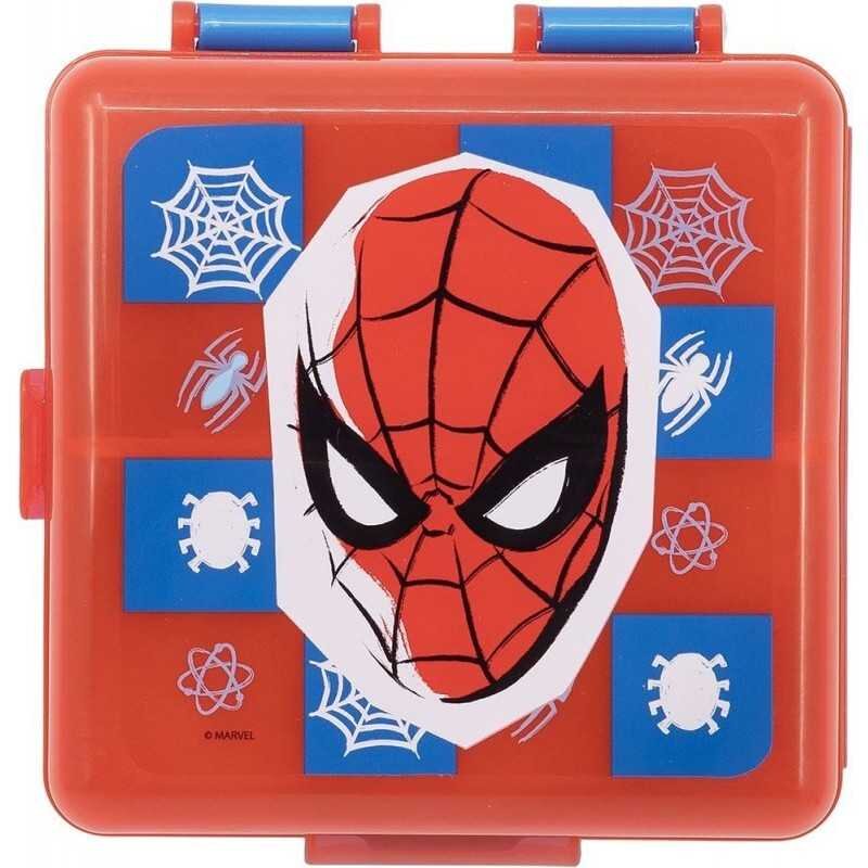 TataWay Cutie sandwich compartimentata Spiderman CZ11274