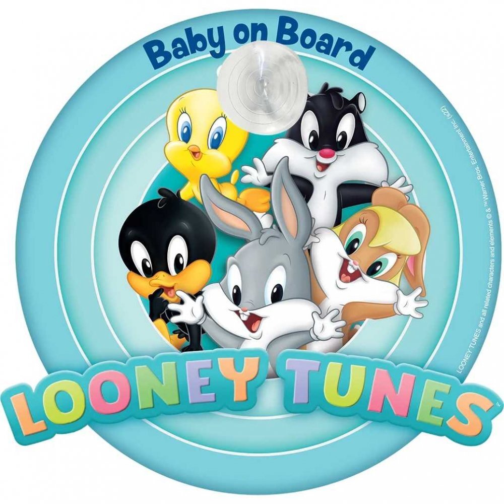 TataWay Semn de avertizare Baby on Board Looney Tunes CZ11069