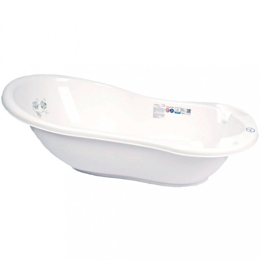 TEGA BABY Cadita Bufnita 102 cm White cu senzor de temperatura