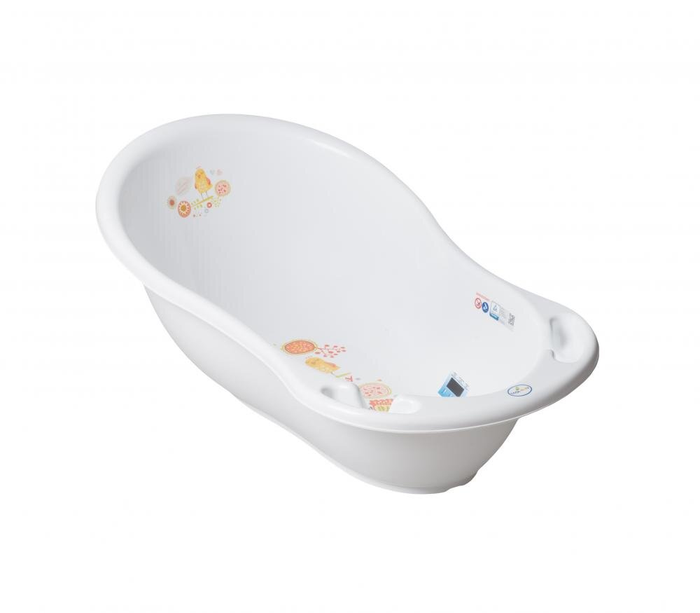 TEGA BABY Cadita copii 86 cm Folk alba