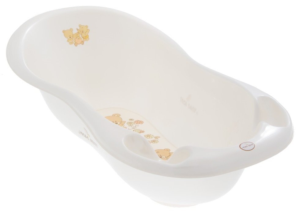 TEGA BABY Cadita copii Lux Bear 102 cm Alb
