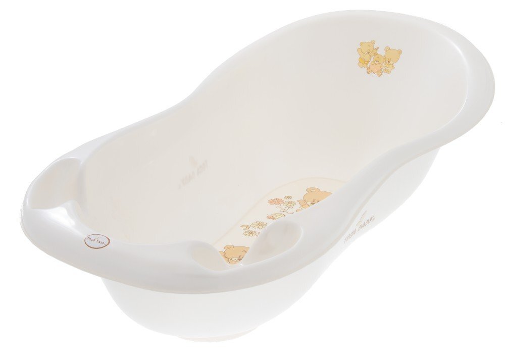 TEGA BABY Cadita copii Lux Bear 86 cm Alb