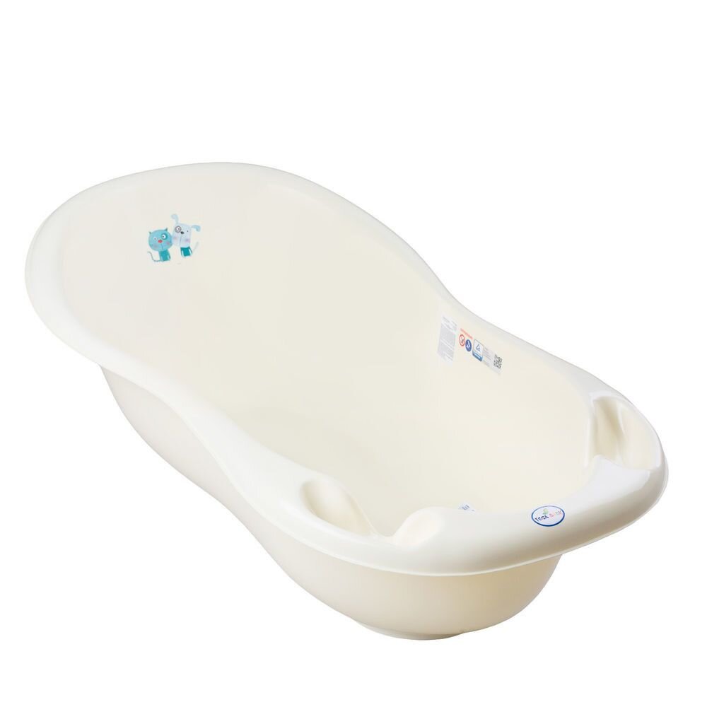 TEGA BABY Cadita DogCat 86 cm cu senzor de temperatura Galben