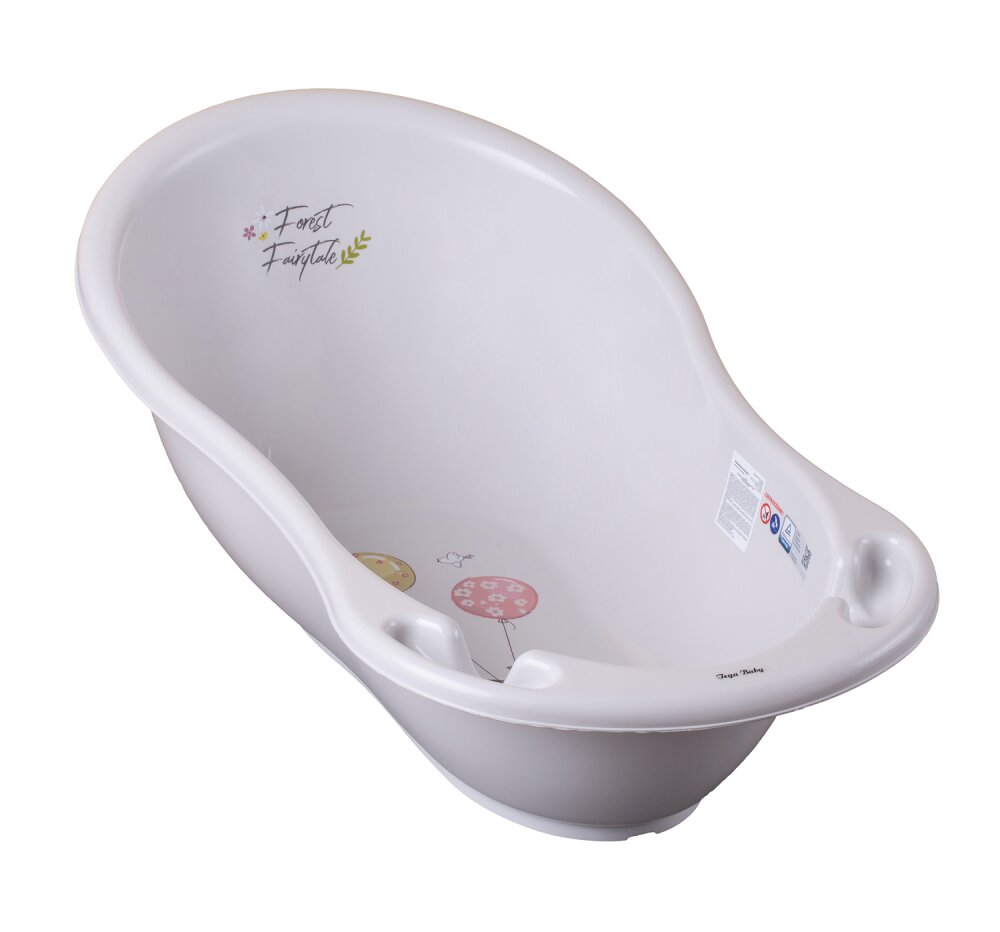 TEGA BABY Cadita Forest 86 cm cu senzor de temperatura Gri deschis