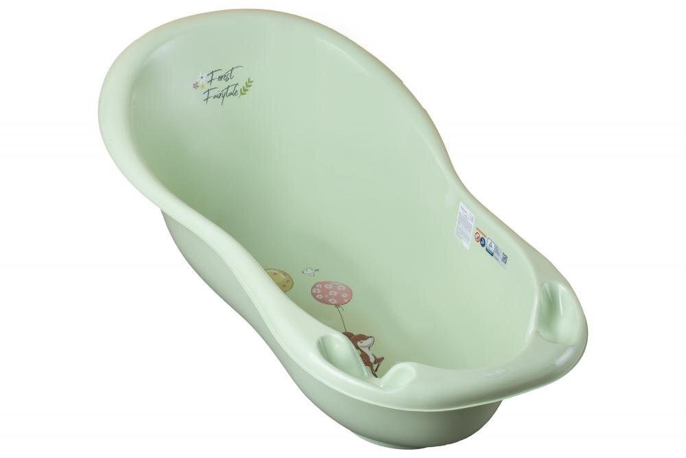 TEGA BABY Cadita Forest 86 cm cu senzor de temperatura Verde