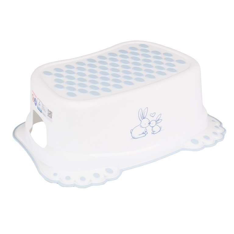 TEGA BABY Inaltator anti-derapant pentru toaleta si chiuveta Little bunnies alb