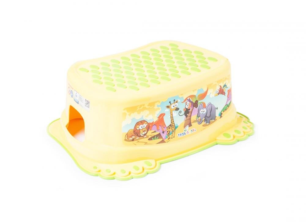 TEGA BABY Inaltator anti-derapant pentru toaleta si chiuveta Safari galben