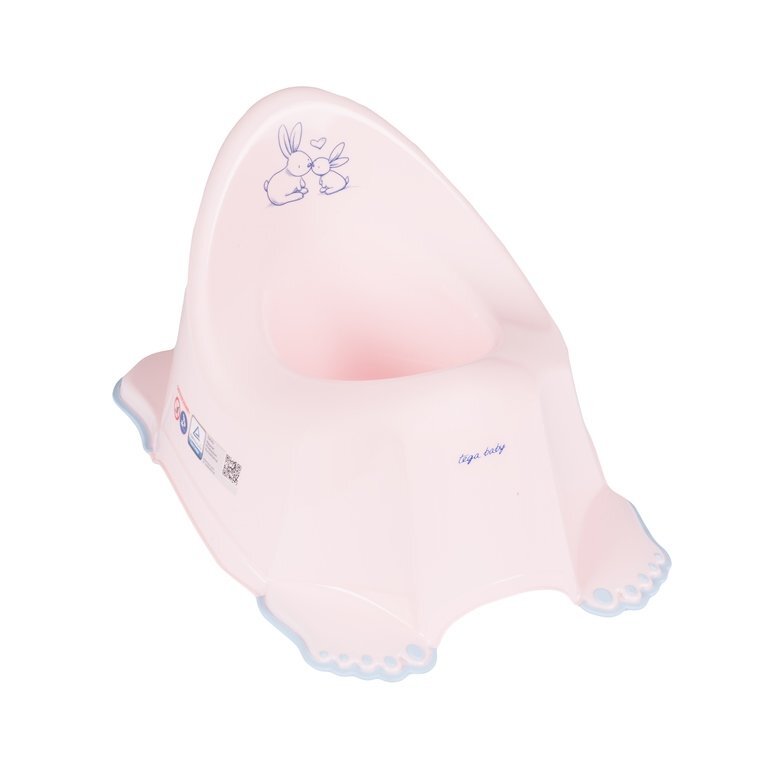 TEGA BABY Olita anti-derapanta muzicala Little Bunnies roz
