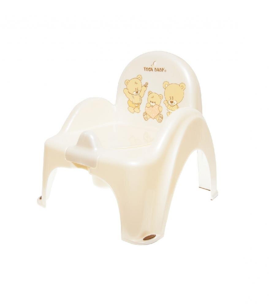 TEGA BABY Olita muzicala scaunel Lux Bear alba