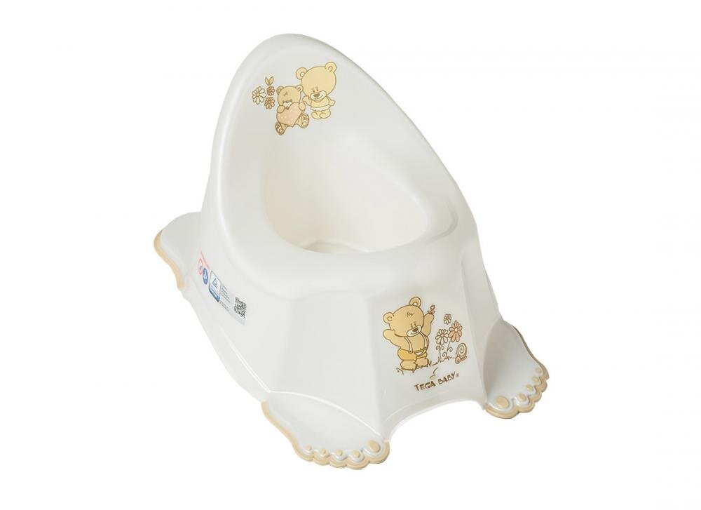 TEGA BABY Olita plastic antiderapanta Lux Bear alba