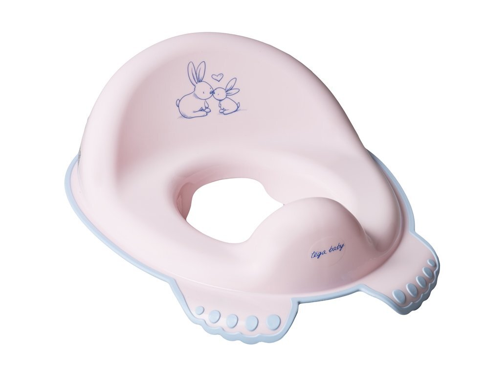 TEGA BABY Reductor toaleta anti-derapant Little Bunnies roz