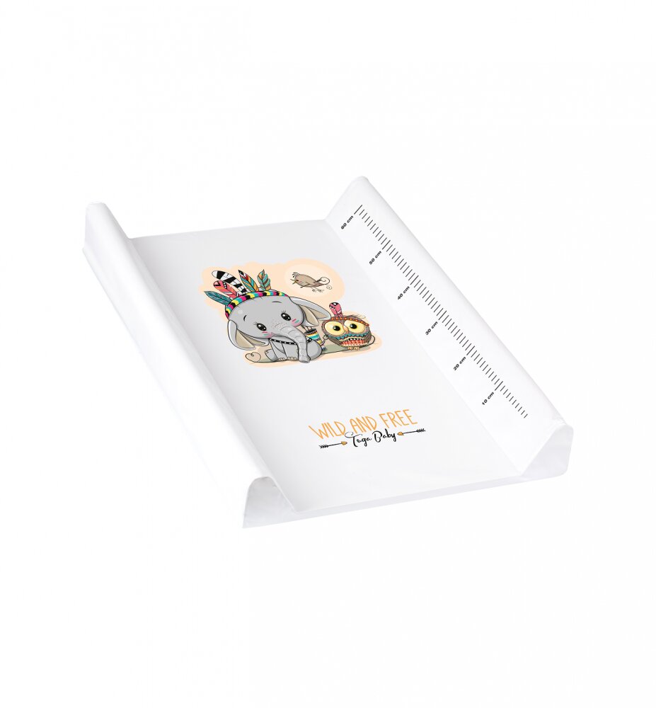 TEGA BABY Salteluta de infasat cu intaritura 70x50 cm WildFree Elefant