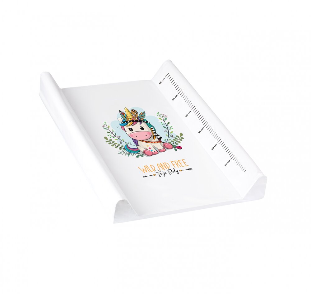 TEGA BABY Salteluta de infasat cu intaritura 70x50 cm WildFree Unicorn