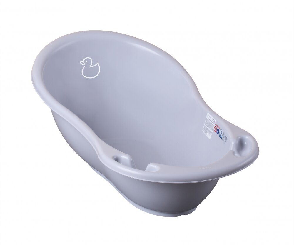 TEGA BABY Set Cadita 102 cm cu suport metalic Duck Gri