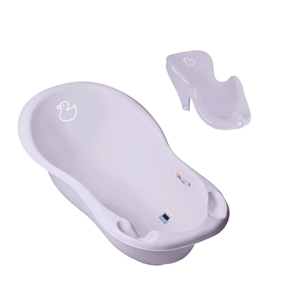 TEGA BABY Set cadita 86 cm cu senzor de temperatura si suport anatomic Duck Mov