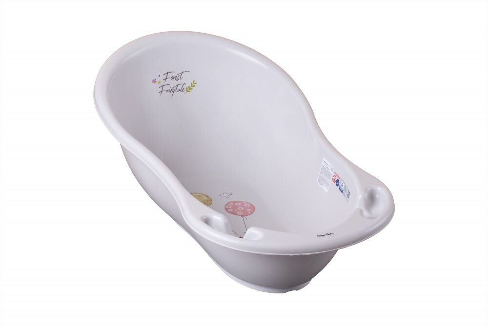 TEGA BABY Set Cadita 86 cm cu suport metalic si suport anatomic Forest Gri