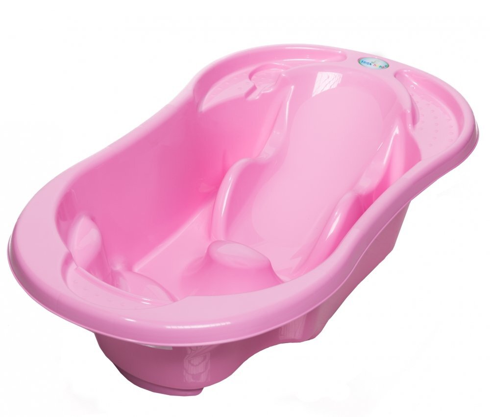 TEGA BABY Set Cadita anatomica cu suport metalic Komfort Roz deschis