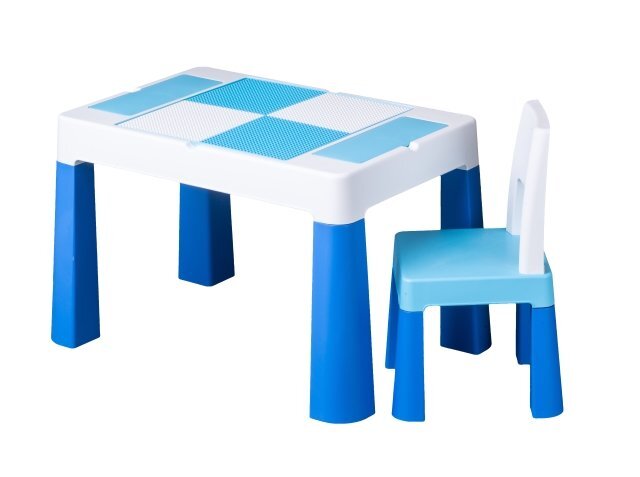 TEGA BABY Set masuta cu scaunel Multifun Albastru