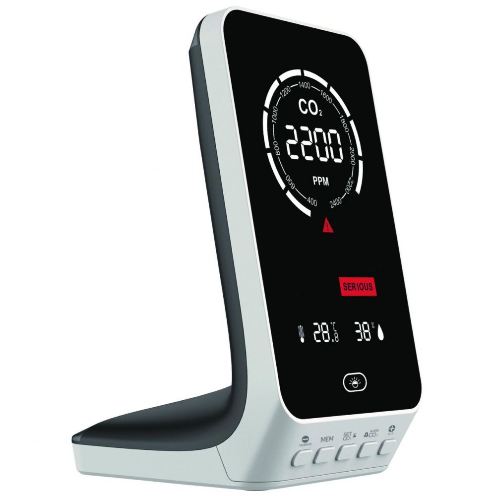 TFA Monitor dioxid de carbon (CO2) cu afisaj temperatura si umiditate AIRCO2NTROL UP 31.5010.02