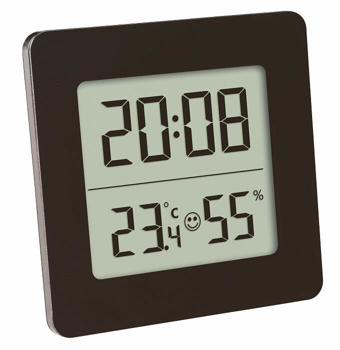 TFA Termometru si higrometru digital cu ceas si alarma 30.5038.01