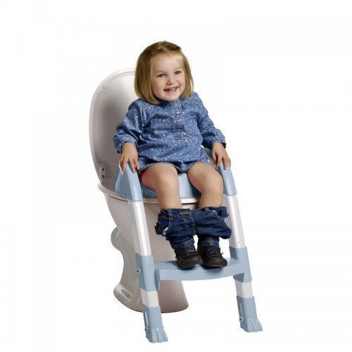 Thermobaby Reductor pentru toaleta cu scarita Kiddyloo Baby blue