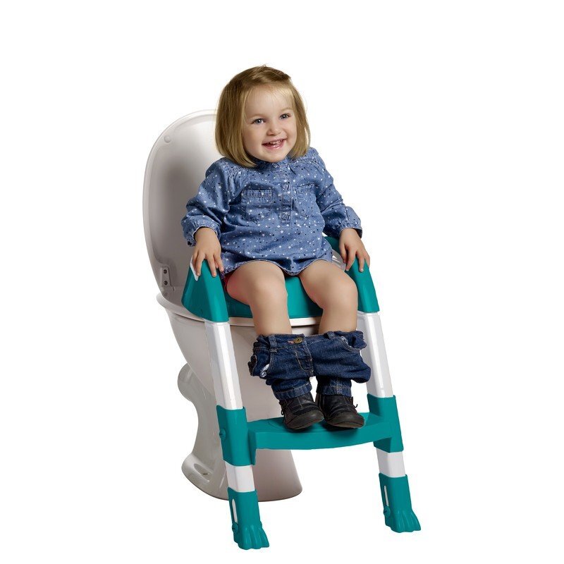 Thermobaby Reductor pentru toaleta cu scarita Kiddyloo Deep Peacock