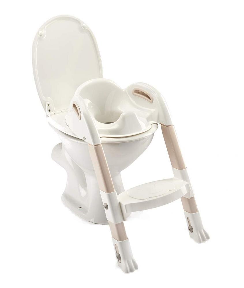Thermobaby Reductor pentru toaleta cu scarita Kiddyloo White